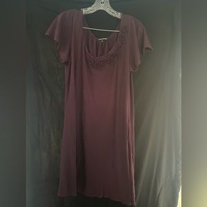Eggplant Purple Lucky Brand dress
